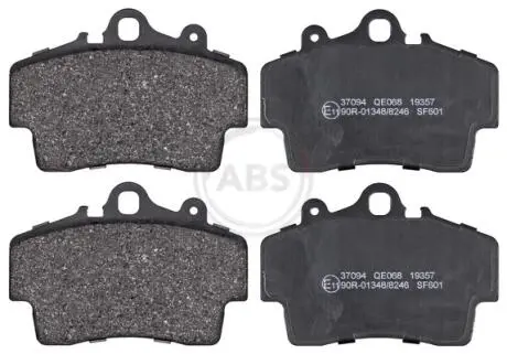Гальмівні колодки, дискове гальмо (набір) A.B.S. 37094