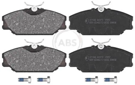 Гальмівні колодки перед. Clio/Megane/Laguna 93- (TRW) A.B.S. 37138