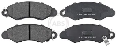 Гальмівні колодки, дискове гальмо (набір) A.B.S. 37140