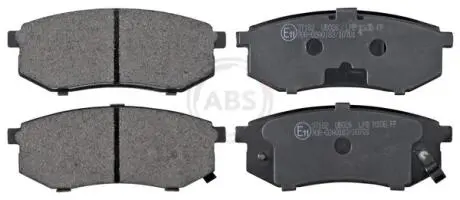 Гальмівні колодки, дискове гальмо (набір) A.B.S. 37182