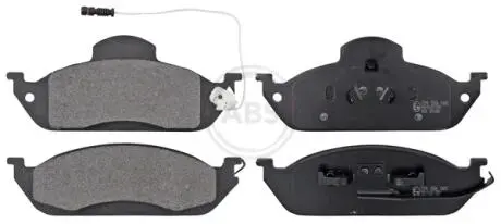 Тормозные колодки перед. MB M-Class (W163) 98-05 A.B.S. 37198