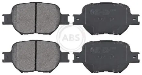 Гальмівні колодки, дискове гальмо (набір) A.B.S. 37223
