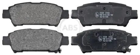 Колодки тормозные задние. Estima/Previa/Avensis 00-06 A.B.S. 37228