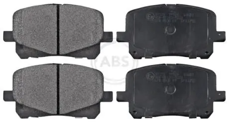 Гальмівні колодки, дискове гальмо (набір) A.B.S. 37229
