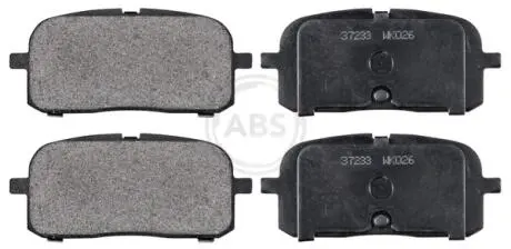 Тормозные колодки, дисковый тормоз.) A.B.S. 37233