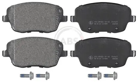 Гальмівні колодки перед. VW Polo 02-/Skoda Fabia 99-14 (TRW) A.B.S. 37241