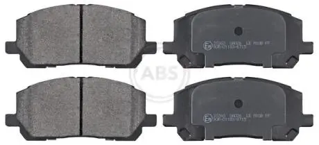 Колодки гальмівні Lexus ES300,Toyota Avensis,Camry,Carina A.B.S. 37260