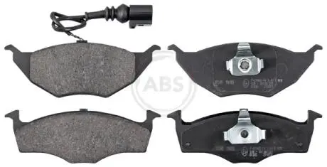 Тормозные колодки, дисковый тормоз.) A.B.S. 37345