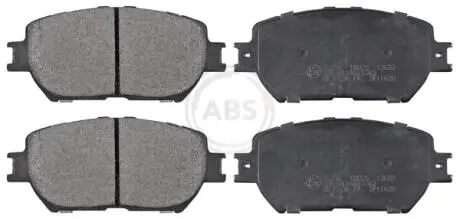 Гальмівні колодки перед. Toyota Camry 96-06 (akebono) A.B.S. 37356