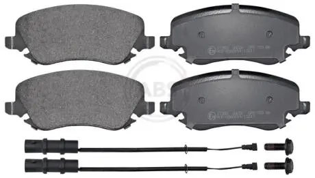 Тормозные колодки, дисковый тормоз.) A.B.S. 37380