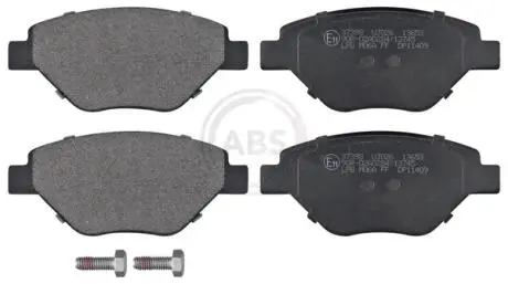 Колодки тормозные перед. Megane (03-08) A.B.S. 37398