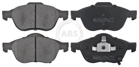 Тормозные колодки, дисковый тормоз.) A.B.S. 37402