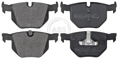 Тормозные колодки зад. BMW 3(E90)/5(E60) (ATE) (123x58,1x17,3) A.B.S. 37410