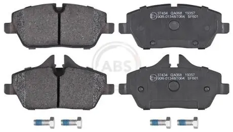 Тормозные колодки, дисковый тормоз.) A.B.S. 37434