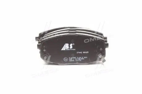 Колодка тормозов. диск. KIA CARENS/CEED передн. (выр-во ABS) A.B.S. 37442