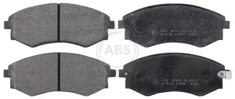 Гальмівні колодки, дискове гальмо (набір) A.B.S. 37468