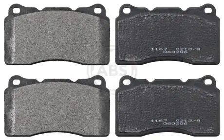 Тормозные колодки, дисковый тормоз.) A.B.S. 37479