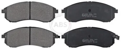Колодки гальмівні передні Mitsubishi L 200 01- A.B.S. 37481