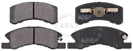 Гальмівні колодки, дискове гальмо (набір) A.B.S. 37490