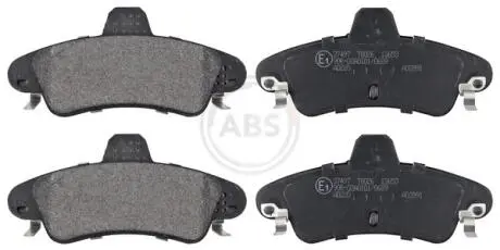Гальмівні колодки, дискове гальмо (набір) A.B.S. 37497