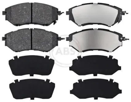Гальмівні колодки перед. Subaru Legacy IV/Outback 03- (akebono) A.B.S. 37502