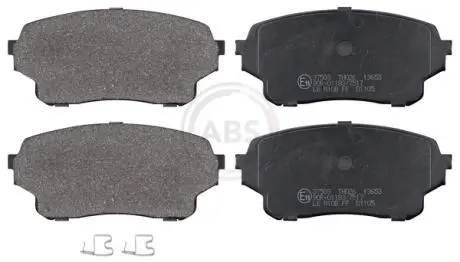 Колодки перед.тормоз. Suzuki Grand Vitara 1.9 DDiS 05- A.B.S. 37503