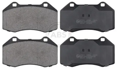Гальмівні колодки, дискове гальмо (набір) A.B.S. 37519