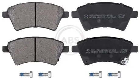 Тормозные колодки перед Suzuki SX4 04> A.B.S. 37532