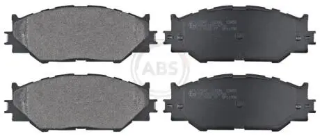Гальмівні колодки, дискове гальмо (набір) A.B.S. 37547