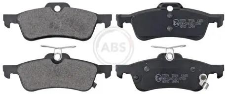 Тормозные колодки, дисковый тормоз.) A.B.S. 37579