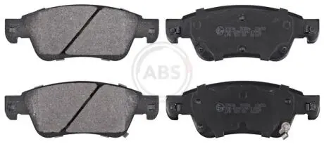 Гальмівні колодки, дискове гальмо (набір) A.B.S. 37636