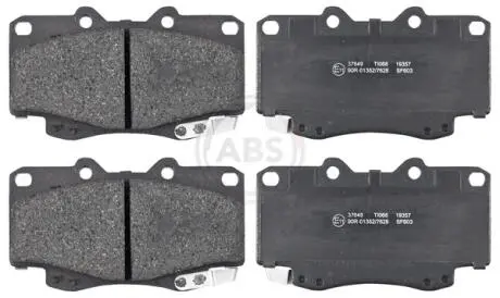Колодки тормозные передние Hilux 01- A.B.S. 37649