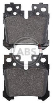 Колодки тормозные задние. Lexus LS (17-21) A.B.S. 37653 (фото 1)
