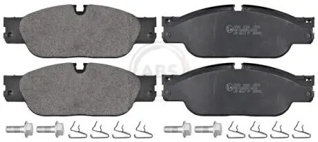 Тормозные колодки, дисковый тормоз.) A.B.S. 37660