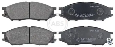 Колодки тормозные перед. Almera (06-21) A.B.S. 37680