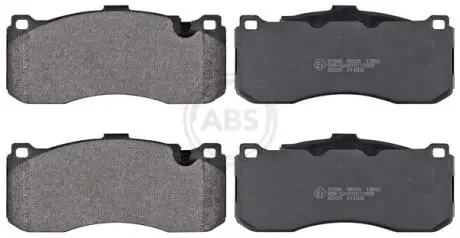 Гальмівні колодки, дискове гальмо (набір) A.B.S. 37689