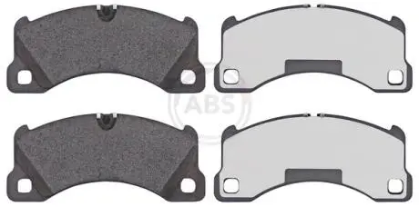 Гальмівні колодки, дискове гальмо (набір) A.B.S. 37695