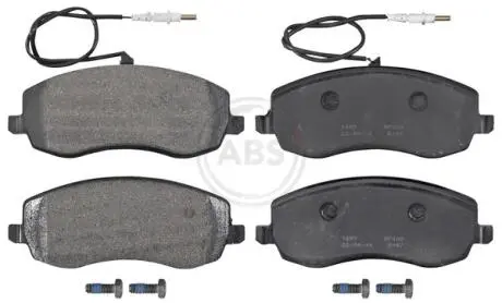 Колодки тормозные пер. С8 06- A.B.S. 37734