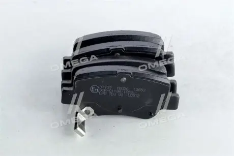 Колодка тормозов. диск. TOYOTA AVENSIS/AVENSIS SW 1.6,1.8,2.0,2.0D-4D,2.2D-4D 09- задн. (выр-во ABS) A.B.S. 37737