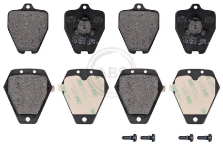 Гальмівні колодки, дискове гальмо (набір) A.B.S. 37757