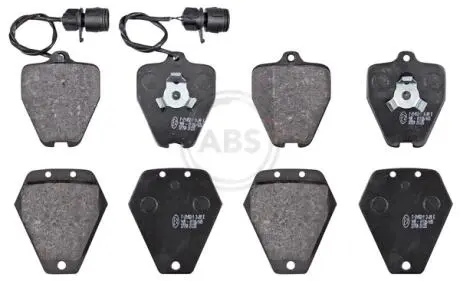 Тормозные колодки, дисковый тормоз.) A.B.S. 37759