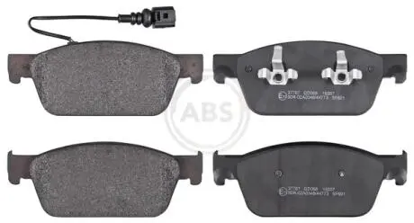Тормозные колодки, дисковый тормоз.) A.B.S. 37767