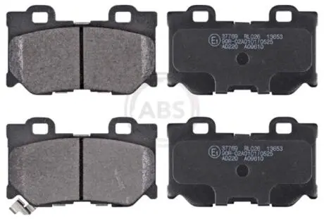 Гальмівні колодки зад. Nissan 370Z 09-/Infiniti FX 37/50 08- /GX 37 07- A.B.S. 37769