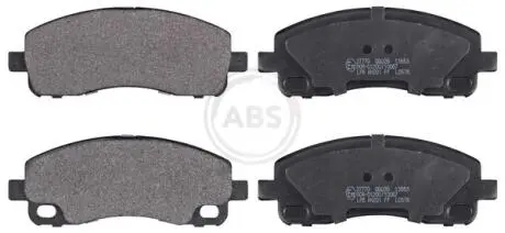 Тормозные колодки, дисковый тормоз.) A.B.S. 37770