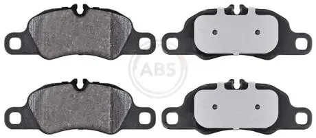 Тормозные колодки, дисковый тормоз.) A.B.S. 37782