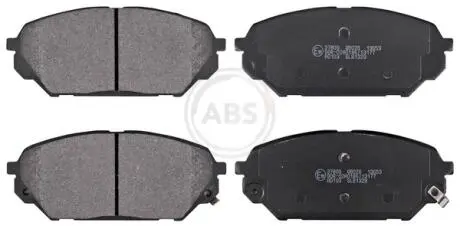 Гальмівні колодки, дискове гальмо (набір) A.B.S. 37809