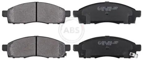 Тормозные колодки, дисковый тормоз.) A.B.S. 37832