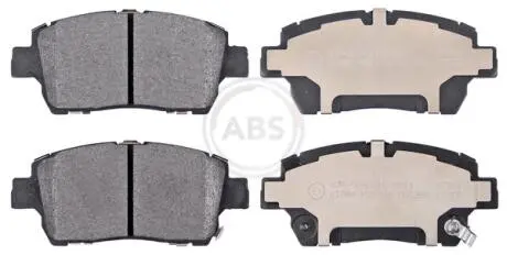 Гальмівні колодки, дискове гальмо (набір) A.B.S. 37834