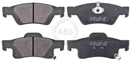 Тормозные колодки, дисковый тормоз.) A.B.S. 37860