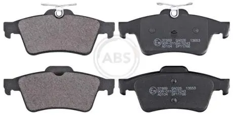 Тормозные колодки, дисковый тормоз.) A.B.S. 37869
